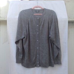 Bundle sunglasses&sylish relax-loose-style silky-soft-knit cardigan